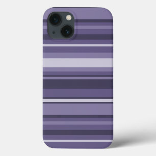 ヘザーパープルストライプケース – メイトiPhoneケース iPhone 13ケース