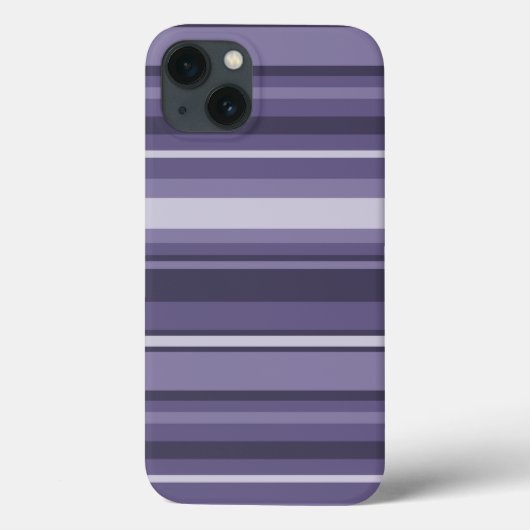 ヘザーパープルストライプケース – メイトiPhoneケース Case-Mate iPhoneケース (裏面)