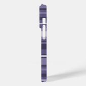 ヘザーパープルストライプズのケースメイト Case-Mate iPhoneケース (裏面 / 左)