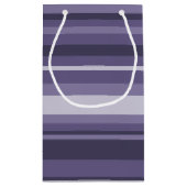 ヘザーパープルストライプズ スモールペーパーバッグ (裏面)