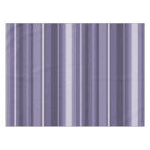 ヘザーパープルストライプズ テーブルクロス (正面(横))