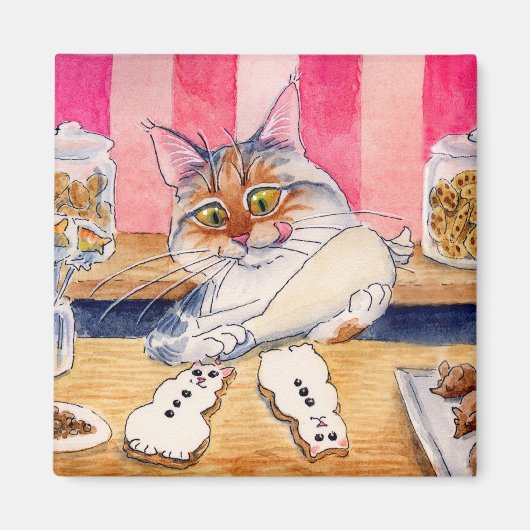 ヘザーベーカリー磁石 マグネット (正面)