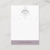 ヘザームーンフェイズモス |ジュエリーディスプレイカード コーリングカード (正面)