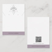 ヘザームーンフェイズモス |ジュエリーディスプレイカード コーリングカード (正面/裏面)