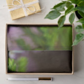 ヘザー春の花の常緑開花紫色の白 薄葉紙 (ギフト)