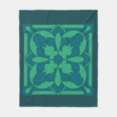 ヘザー フリースブランケット (正面)