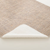 ヘシアンのサッククロス、織りテクスチャの背景。 シェルパブランケット (3/4)