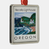 ヘシータ灯台 メタル オーナメント (右)
