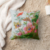 ヘジガロガーデンと引用文装飾用クッション クッション (ブランケット)