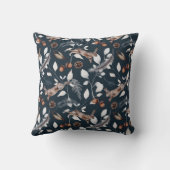 ヘジゲローつる植物ロンピンウサギ クッション (裏面)