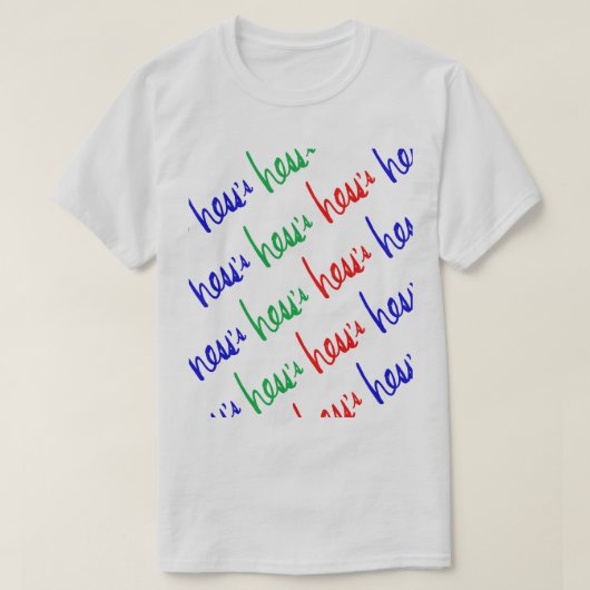 ヘスのTシャツ Tシャツ (デザイン正面)