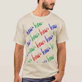 ヘスのTシャツ Tシャツ (正面)
