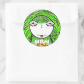 ヘスターベッシーMETTSスタンプ ラウンドシール (バッグ)