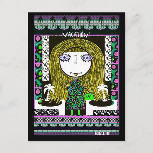 ヘスター・ベッシー・メッツ・コレクション芸術 ポストカード (正面)