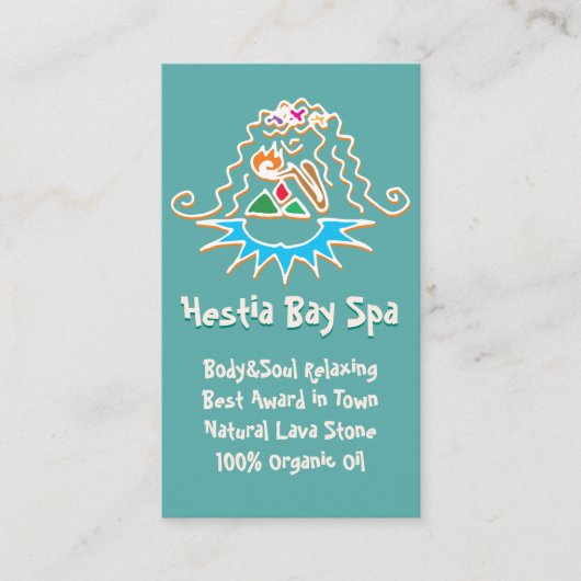 ヘスティア 名刺 (正面)