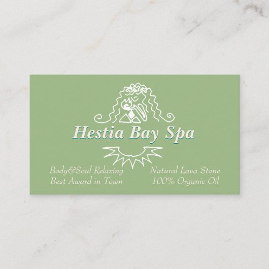 ヘスティア 名刺 (正面)