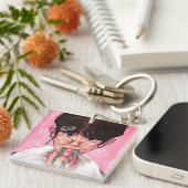 ヘセウンアクリル酸キーチェーン キーホルダー (正面右)