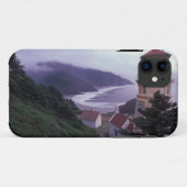 ヘセタのオレゴン州海岸の霧の1日 Case-Mate iPhoneケース (裏面(横))