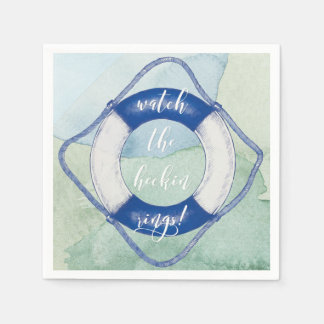 ヘッキンリングを見ろ！紙ナプキン スタンダードカクテルナプキン