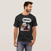 ヘックオポッサム食べラーメン Tシャツ (正面フル)
