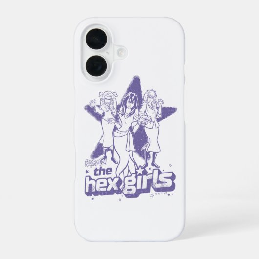 ヘックス・ガールズのスター・パワー iPhone 16ケース (裏面)