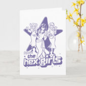 ヘックス・ガールズ スター・パワー カード (黄色い花)