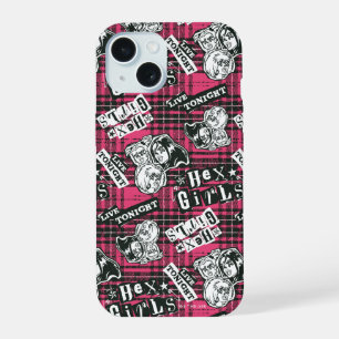 ヘックス・ガールズ・パンク・チェック柄 iPhone 15ケース