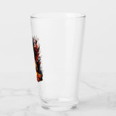 ヘックス、ハロウィーン黒猫Tシャツ タンブラーグラス (左)