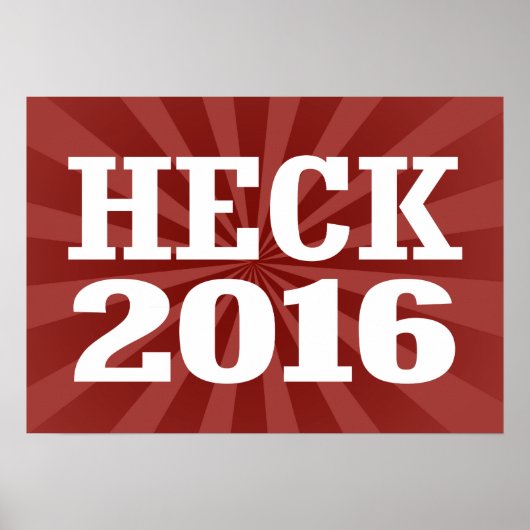 ヘック – Joe Heck 2016 ポスター (正面)