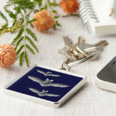 ヘッケルこうもり キーホルダー (側面)