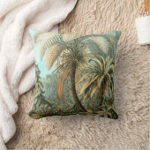 ヘッケルのシダ（フィリシナ） クッション (ブランケット)