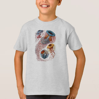 ヘッケルクラゲ勉強Tシャツ Tシャツ