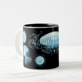 ヘッケルクラゲ ツートーンマグカップ (正面左)