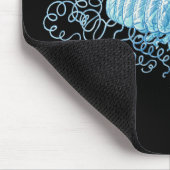 ヘッケルクラゲ マウスパッド (コーナー)