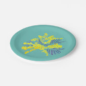 ヘッコ·リザード野生生物自然誕生パーティー ペーパープレート (アングル)