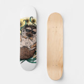 ヘッジカッコいいホッグ  スケートボード (正面)