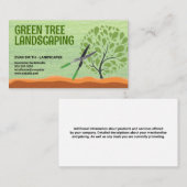 ヘッジトリマー |地主 | Grass |ツリー 名刺 (正面/裏面)