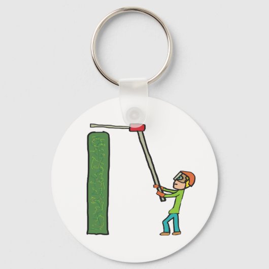 ヘッジトリミング キーホルダー (正面)