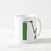 ヘッジトリミング コーヒーマグカップ (正面右)