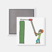 ヘッジトリミング マグネット (正面/裏面)