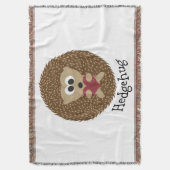 ヘッジハグハリネズミ スローブランケット (正面縦)