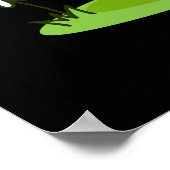 ヘッジハグヘッジホッグおもしろいプンダークBG ポスター (角)