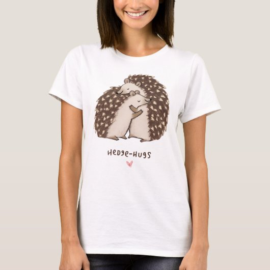 ヘッジハグ付スクープTシャツ Tシャツ (正面)