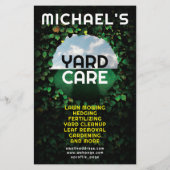 ヘッジフレーム造園インスパイア チラシ (裏面)