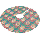 ヘッジホグお洒落ヘブン ブラッシュドポリエステルツリースカート (アングル)