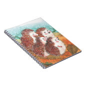 ヘッジホグイラストレーション ノートブック (右側)