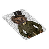 ヘッジホグライダーポートレート マグネット (右側)