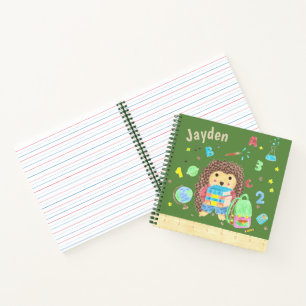 ヘッジホグ家庭用手書き練習帳 ノートブック
