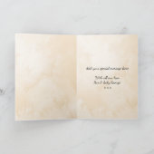 ヘッジホッグかわいいフローラシャワーサンキューカード サンキューカード (内部)