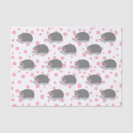 ヘッジホッグとフローラリースティッシュペーパー 薄葉紙